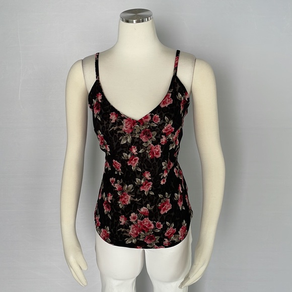 WHBM Reversible Tank Leopard/Floral Size X Small - Picture 9 of 14